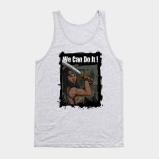 Michonne: We Can Do It! Tank Top